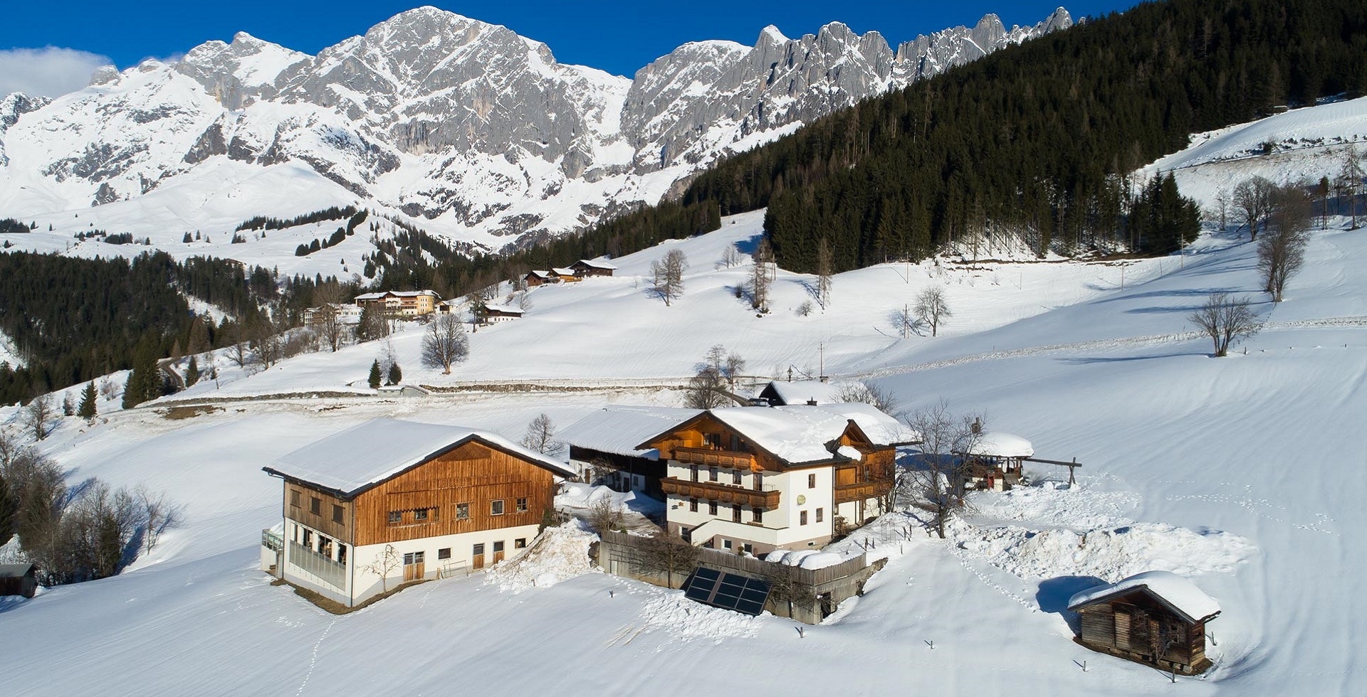 Bauernhof Muehlbach Winterurlaub Hochkoenig 0017